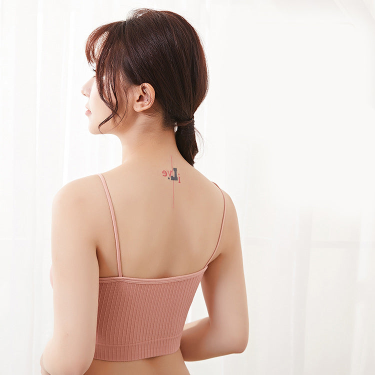 Spaghetti Strap Sports Bra